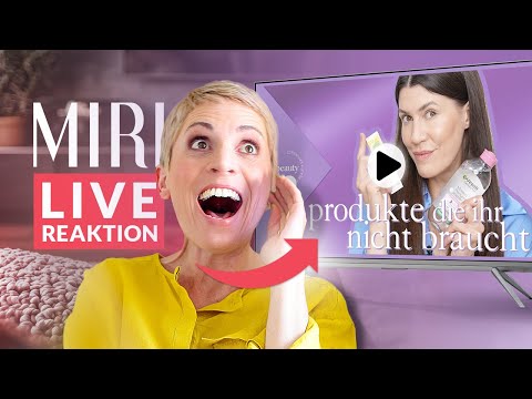 Miri reagiert LIVE: „3 überflüssige Hautpflege-Produkte“