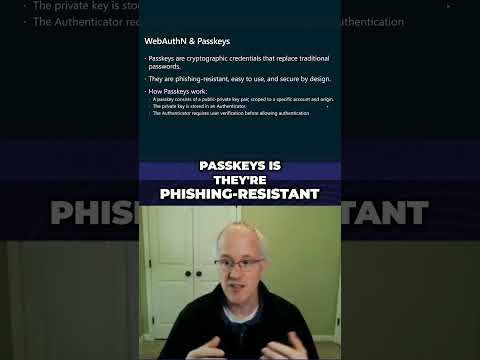 Passkeys Explained: Ditch Passwords with Enhanced Security in .NET 10 #blazor #dotnet #dotnet10
