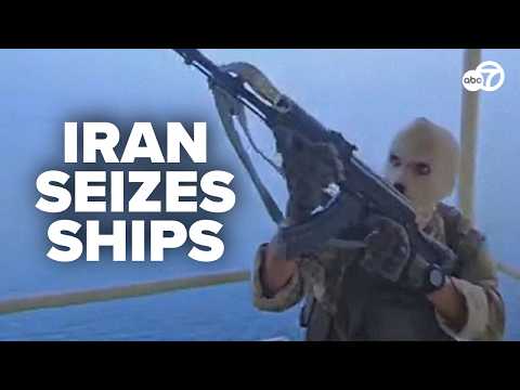 IRAN SEIZES SHIPS IN STRAIT OF HORMUZ