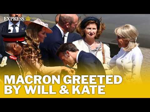 William and Kate's royal welcome for French President Emmanuel Macron's lavish state visit