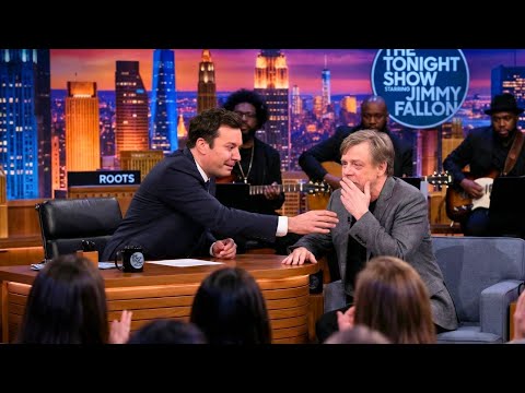 Jimmy Fallon FROZEN When Mark Hamill Suddenly Stops Talking After Hearing This Story