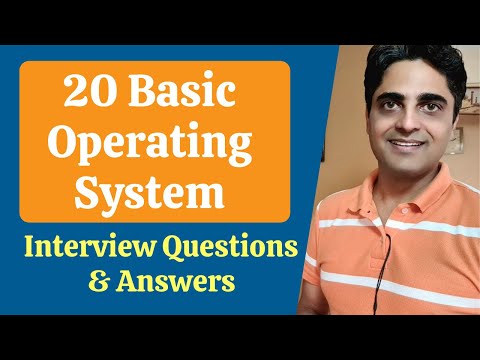 20 Basic Operating System Interview Questions & Answers - Freshers & Experienced -  Tech Interviews