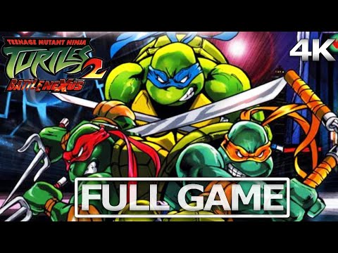 TEENAGE MUTANT NINJA TURTLES 2: BATLE NEXUS Full Gameplay Walkthrough / No Commentary【FULL GAME】4K