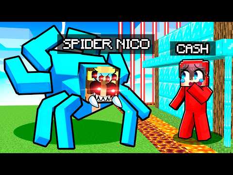 SPIDER NICO vs Most Secure House (Minecraft)