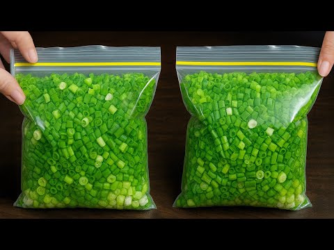 Store Green Onions for a Whole Year — Still Fresh and Flavorful with This Chef’s Secret | Tracy Tips