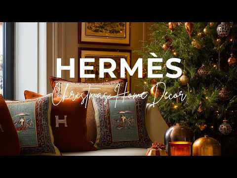 Creating HERMÈS Aesthetics At Home For Christmas
