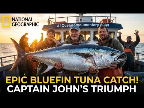 We Caught an 80KG Tuna at 2,800 Feet Deep! How Deep Sea Fishing Really Works | Ocean Documentary