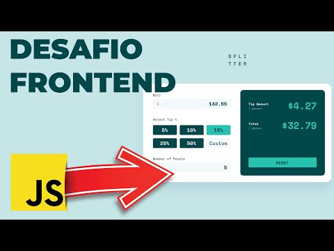 CALCULADORA de propinas USANDO HTML SASS / SCSS y JAVASCRIPT - 🎖️ Desafío FrontEnd #20