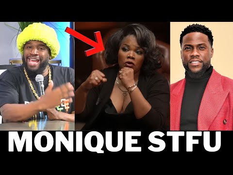 Corey Holcomb CHECKS Monique for Kevin Hart slander @CoreyHolcomb5150Land