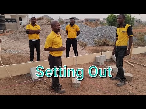 setting up a new building plan onto land on site