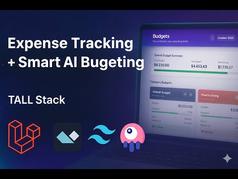 Build an AI Smart Budget App with Laravel & Livewire | Full-Stack (TALL stack) Tutorial