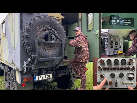 Inside a Soviet ZIL-131 Cold War Military Truck – Rare P50 Electronics Camper Tour