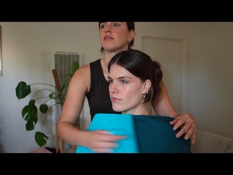 ASMR Color Analysis, Tingly Fabric Draping & Fixing 🌈 Finding Personal Color Season 💚 Soft-Spoken