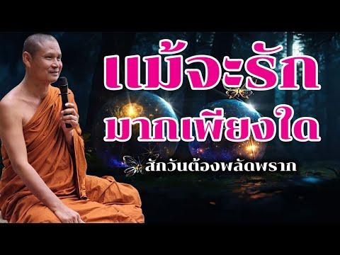 เเม้จะรักมากเพียงใดสักวันต้องพลัดพราก