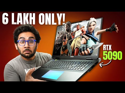 The First RTX 5090 Gaming Laptop in India – MSI Titan 18HX Ultra 9 285HX