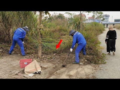 Even After the Cleanup No One Dared Walk on the Sidewalk Because it Was Too Dangerous