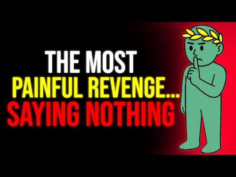 THE SILENCE THAT DESTROYS WHO BETRAYED YOU (And Makes Them Feel Like Nothing) | Stoicism