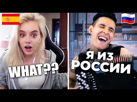 Russian ACCORDIONIST AMAZES Strangers on Omegle #7 | Accordion + Beatbox