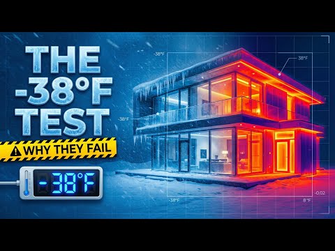 Why Modern Homes Fail in Winter (The -38°F Test)