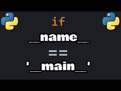 if __name__ == '__main__' for Python beginners 📥