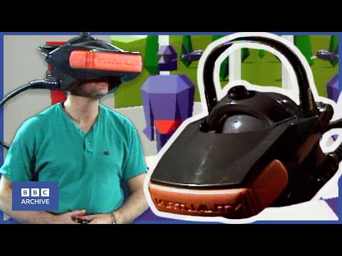 1990: Welcome to VIRTUAL REALITY | Tomorrow's World | Retro Tech | BBC Archive