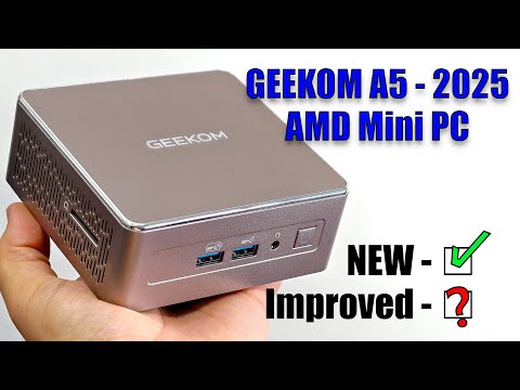 Geekom A5 Mini PC NEW for 2025! Is it a Refresh or a Downgrade?