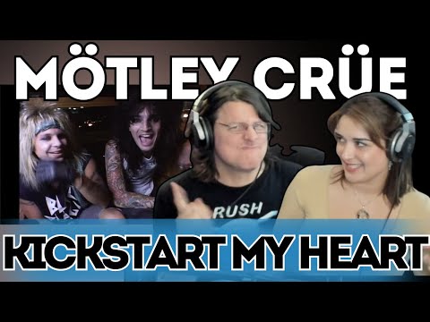 MOTLEY CRUE - Kickstart My Heart | FIRST TIME COUPLE REACTION | Epic 80's Video Goodness!!