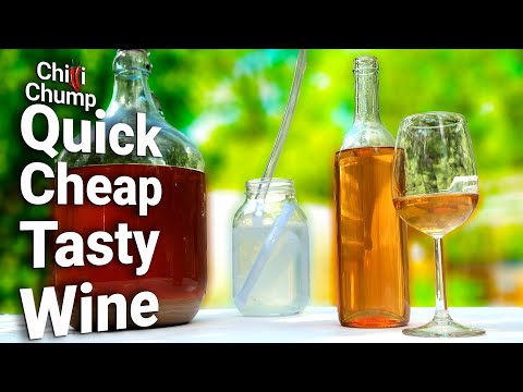 Supermarket Juice Wine - Cheap & Easy
