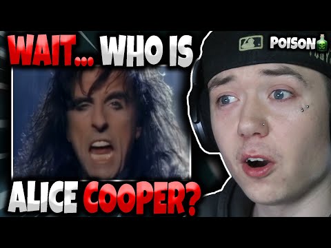 HIP HOP FAN'S FIRST TIME HEARING 'Alice Cooper - Poison' | GENUINE REACTION