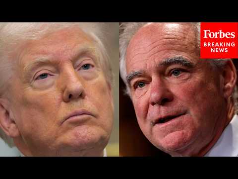 '23 Fraudsters Who Each Owed More Than $100,000': Tim Kaine Shreds Trump's Fraud-Related Pardons