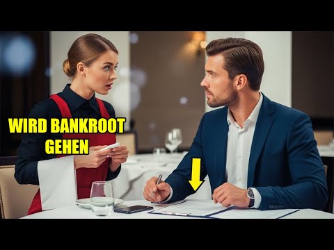 Milliardär bittet Kellnerin scherzhaft um Finanztipps — doch ihre ersten Worte lassen ihn sprachlos