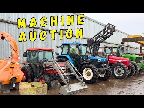 Plant and Machinery Auction! Tractors - Diggers - Lorries - and More!