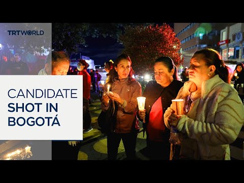 Colombian presidential hopeful shot at an event in Bogota