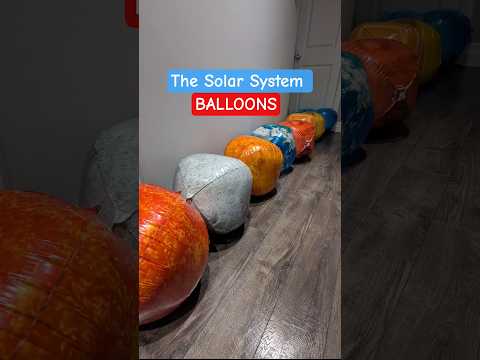 The Solar System BALLOONS! | Educational Videos for Children