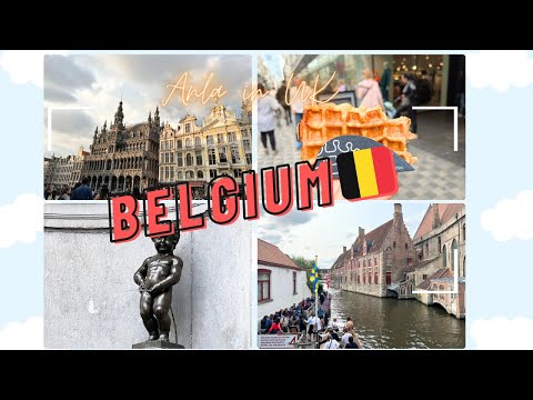 Belgium 比利時🇧🇪 | 四日三夜🧳 | 🏛️布魯塞爾 & 布魯日🌞 | 🇬🇧英國出發搭Eurostar🚄 | 衝出英國 ✊🏼 衝出劍橋✊🏼|