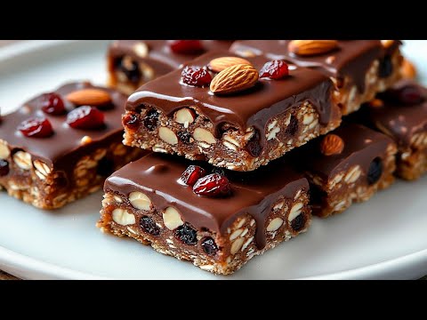 These Oat Bars Give Energy All Day — No Sugar Needed!