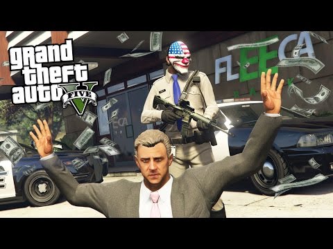 ROBBING BANKS & CRACKING SAFES!! - Part 2 (GTA 5 Mods)