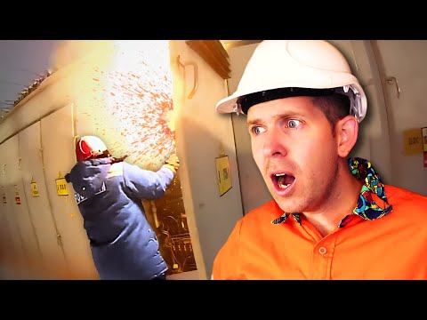 Electrician Reacts to CRAZY Construction Fails🤯