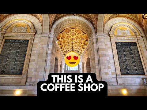 In Awe of Montreal's Most Stunning Coffee Shop (Rated World's Most Beautiful by Forbes)