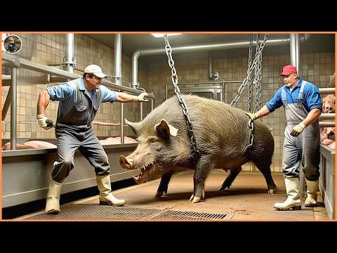 The Dark Truth of the Largest Wild Boar Processing Factory – What They Hide | Processing Factory