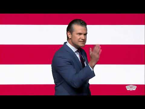 Secretary of War Pete Hegseth FULL REMARKS at the WAR DEPARTMENT ADDRESS