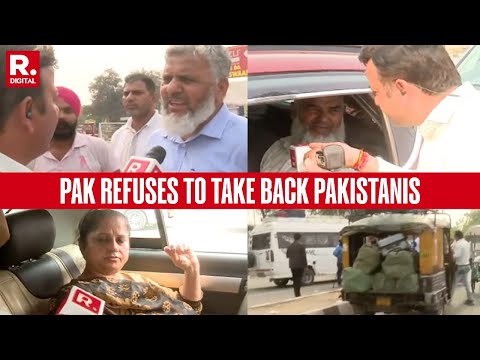 Pak Refuses To Take Back It's Own Pakistani Citizens | Exclusive Report From Attari Border