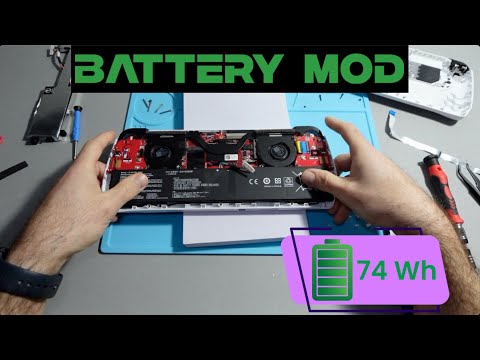 I DOUBLED the battery capacity of my ROG Ally Z1 Extreme - Battery Mod