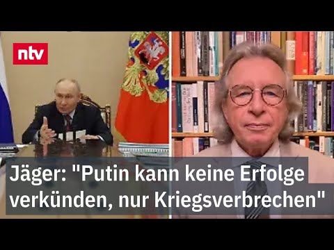Jäger: "Putin kann keine Erfolge verkünden, nur Kriegsverbrechen" - Gespräche in Abu Dhabi | ntv