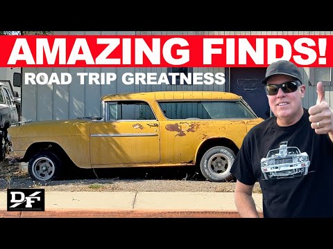 1,600-MILE ROAD TRIP Seeking Old Cars and Americana!