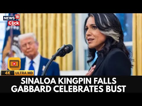 Sinaloa Kingpin Arrested: Tulsi Gabbard Celebrates Historic Drug Bust | US Law Enforcement | 4K