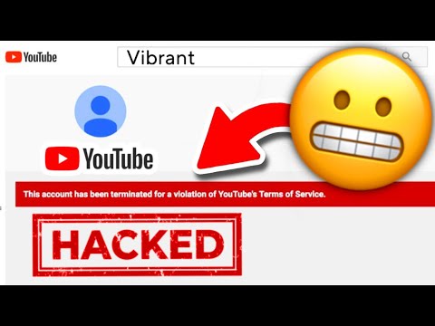 My YouTube Channel was HACKED and DELETED…