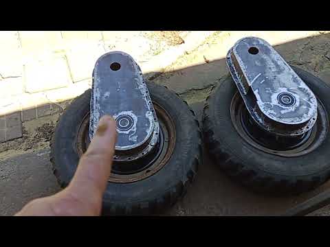 Start of construction of the ZOMBIE mini-tractor