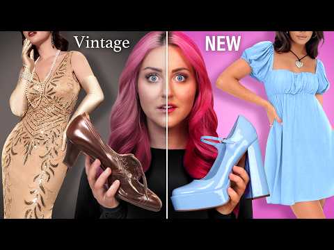 I Bought the SAME CLOTHES from Different Decades