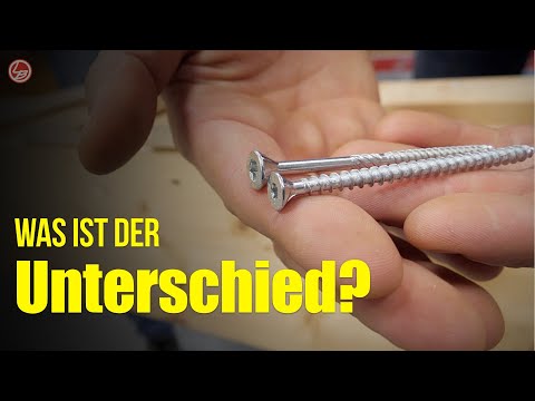 Schrauben:  Diese Unterschiede solltest du unbedingt kennen